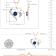 Dazzlingrock Collection Lab Blue Sapphire and Diamond Double Heart
Pendant with Chain in 18K Gold