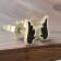Dazzlingrock Collection Round Black Diamond Angel Wing Stud Earrings for
Women in 18K Yellow Gold