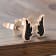 Dazzlingrock Collection Round Black Diamond Angel Wing Stud Earrings for
Women in 14K Rose Gold
