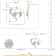 Dazzlingrock Collection Lab White Sapphire and Diamond Double Heart
Pendant with Chain in 10K Gold