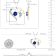 Dazzlingrock Collection Lab Blue Sapphire and Diamond Double Heart
Pendant in 10K Gold