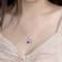 Dazzlingrock Collection Ruby and Diamond Double Heart Pendant with Chain
in 10K Gold