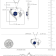 Dazzlingrock Collection Lab Blue Sapphire and Diamond Double Heart
Pendant with Chain in Sterling