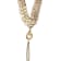Plutonic Dance Mixed Metal Multi-row Necklace, Handmade by Amber Planet Earth.