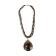 Mystic Fairy Quartz Woven Necklace, Handmade by Amber Planet Earth.