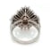 2.02 Ctw Fancy Color Diamond and 1.04 Ctw White Diamond Ring in 14K WG