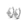 1.60 d.e.w cts Bella Moi Moissanite Hoop Earrings