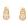 0.51Ctw White Diamond Earring in 14K YG