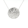3.40Ctw White Diamond Necklace in 14K WG