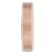Tungsten Beveled Edge Rose Ion Plating Mens Band