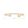 MFY x Anika Yellow Gold over Sterling Silver with 0.07 Cttw Lab-Grown
Diamond Bracelet
