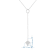 MFY x Anika Sterling Silver 0.02 cttw Lab Grown Diamond Necklace