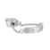 MFY x Anika Sterling Silver with 1/10 Cttw Lab-Grown Diamond Ring