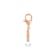 MFY x Anika 18K Rose Gold Over Sterling Silver with 0.03 Cttw Lab-Grown
Diamond Charms