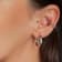 MFY x Anika Sterling Silver with 1/20 Cttw Lab-Grown Diamond Earrings