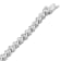 Natural White Diamonds Sterling Silver Tennis Bracelets
