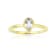 All Natural White Topaz Pear Shaped White Topaz Solitaire Ring