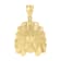 Diamond2Deal 10k Yellow Gold Native American Indian Head Fashion Charm
Pendant for Mens
