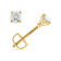 Diamond2Deal Lab Grown Diamond 14k Yellow Gold Stud Earrings 3.0ctw