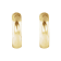 14K Yellow Gold 14.25 mm Hinged Hoop Earrings