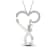 Sterling Silver Diamond Heart Pendant With 18 Inch Chain (H-I Color, I2
Clarity)(0.07 ctw)