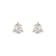 14K Yellow Gold 1/3ctw Lab-Grown Diamond Stud Earrings
