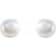 14k Rose Gold Akoya Cultured Pearl Stud Earrings for Women