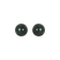 14K White Gold 7 mm Black Akoya Cultured Pearl Stud Earrings with
Frication Back
