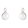 Sterling Silver Pearl Drop Earrings for Women