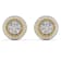10k Yellow Gold 0.62ctw Diamond Womens Round Stud Earrings ( H-I Color,
I2 Clarity )