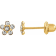 Diamond2Deal 14k Yellow Gold Imitation White Crystal Birthstone Piercing
Stud Earrings for Women