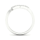 10K White Gold .07ctw Round Cut Diamond Double Heart Love Ring
(0.07cttw, Color H-I, Clarity I2)