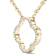 10K Yellow Gold Diamond Clover Pendant Rope Chain Necklace for Women
18inch (1/10ct/ I2,H-I)