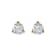 14K Yellow Gold 3/4ctw Lab-Grown Diamond Stud Earrings