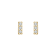 Diamond2Deal 14K Yellow Gold 0.05ctw Round Cut Natural Diamond Bar
Earrings with Frication Back