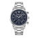 Men's Fashion Watch,  45mm case, stainless steel bracelet, 3ATM