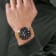 Timberland Carrigan Collection Men's Watch with Tan Leather Strap