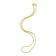 Seamed Snake Chain Necklace (Gold Vermeil)