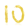 Swivel Hoop (Gold Vermeil)