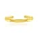 Molten Cuff II (Gold Vermeil)