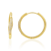 Soho Huggies (Gold Vermeil)