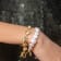 Molten Nugget Bracelet (Gold Vermeil)