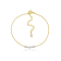 Baroque Pearl Chain Bracelet (Gold Vermeil)