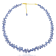 Natural Tanzanite Tear Drop Beaded Necklace