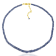 Rondelle Tanzanite Beaded Necklace