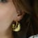 Strike Bold Hoop (Gold Vermeil)