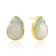 Earthy Baroque Pearl Studs (Gold Vermeil)