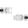 1/5CTW Diamond & Stainless Steel with Forged Carbon Fiber Bracelet