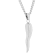 Stainless Steel Cornicello Italian Horn Pendant