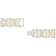 1CTW Diamond Two-Tone Stainless Steel Link Bracelet